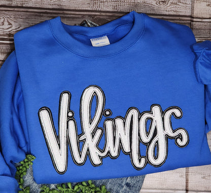 The GOAT Glittery Mascot Team Spirit Crew | Embroidered