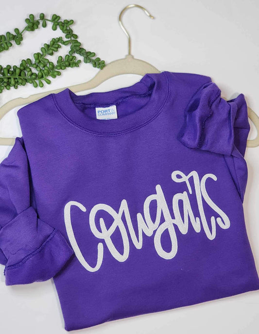 No Limits Tee | Sparkly Script Applique| Embroidered | Custom