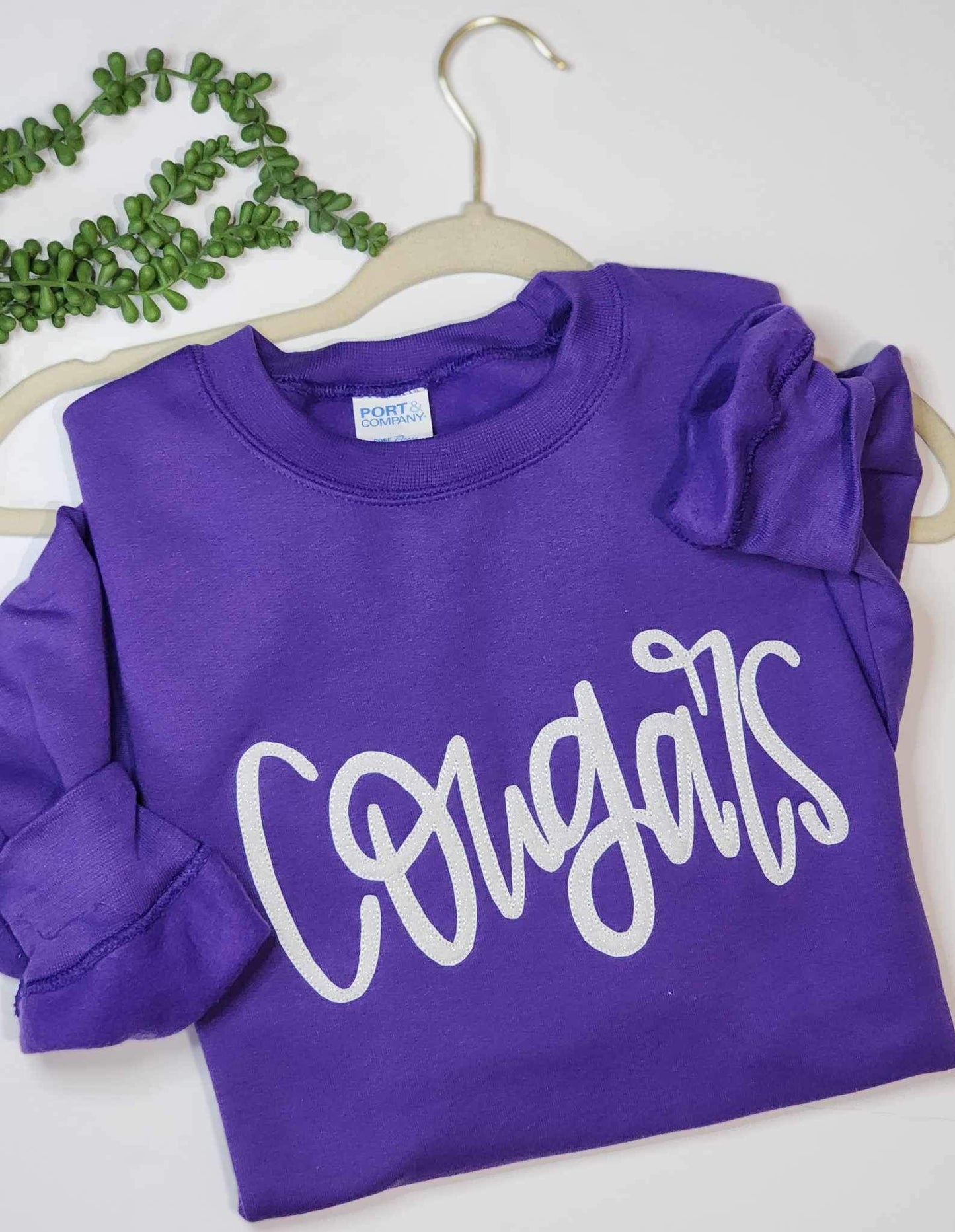 No Limits Sweatshirt | Sparkly Script Applique | Embroidered | Custom