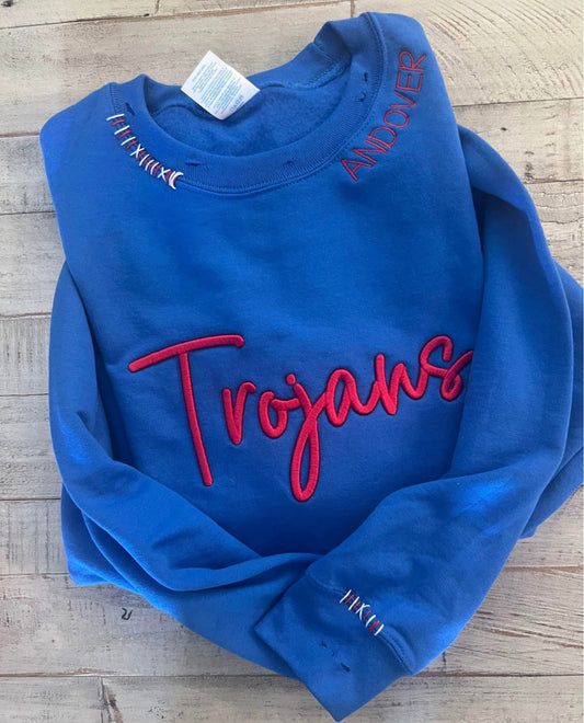 MVP Sweatshirt | 3D Customizable to your team | Collar Accent