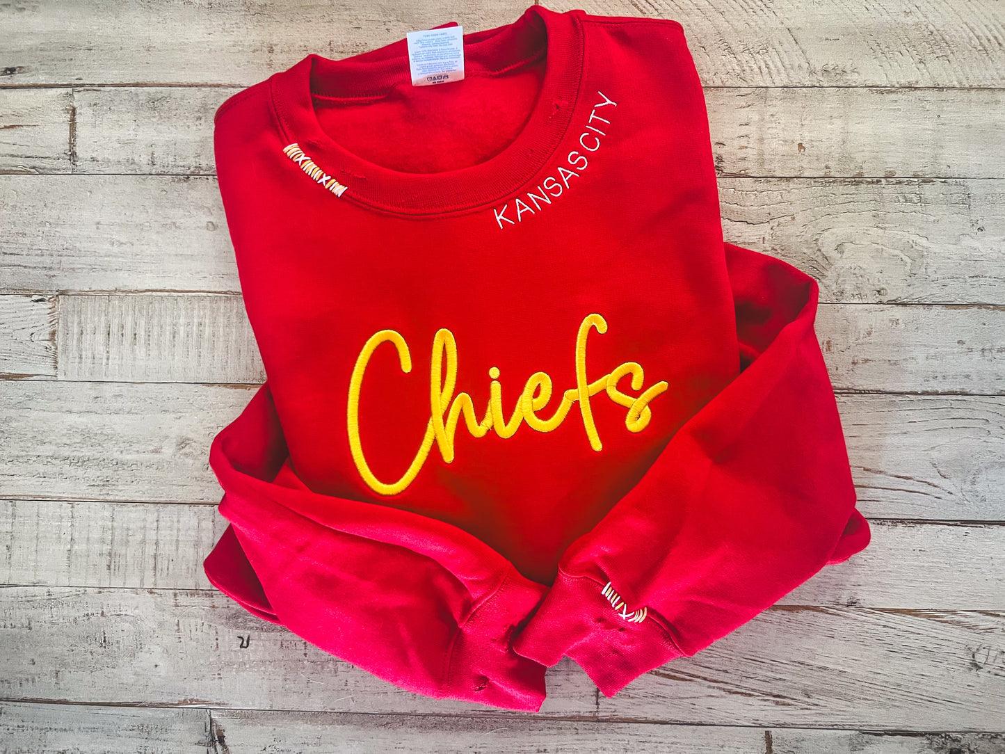 MVP Sweatshirt | 3D Customizable to your team | Collar Accent