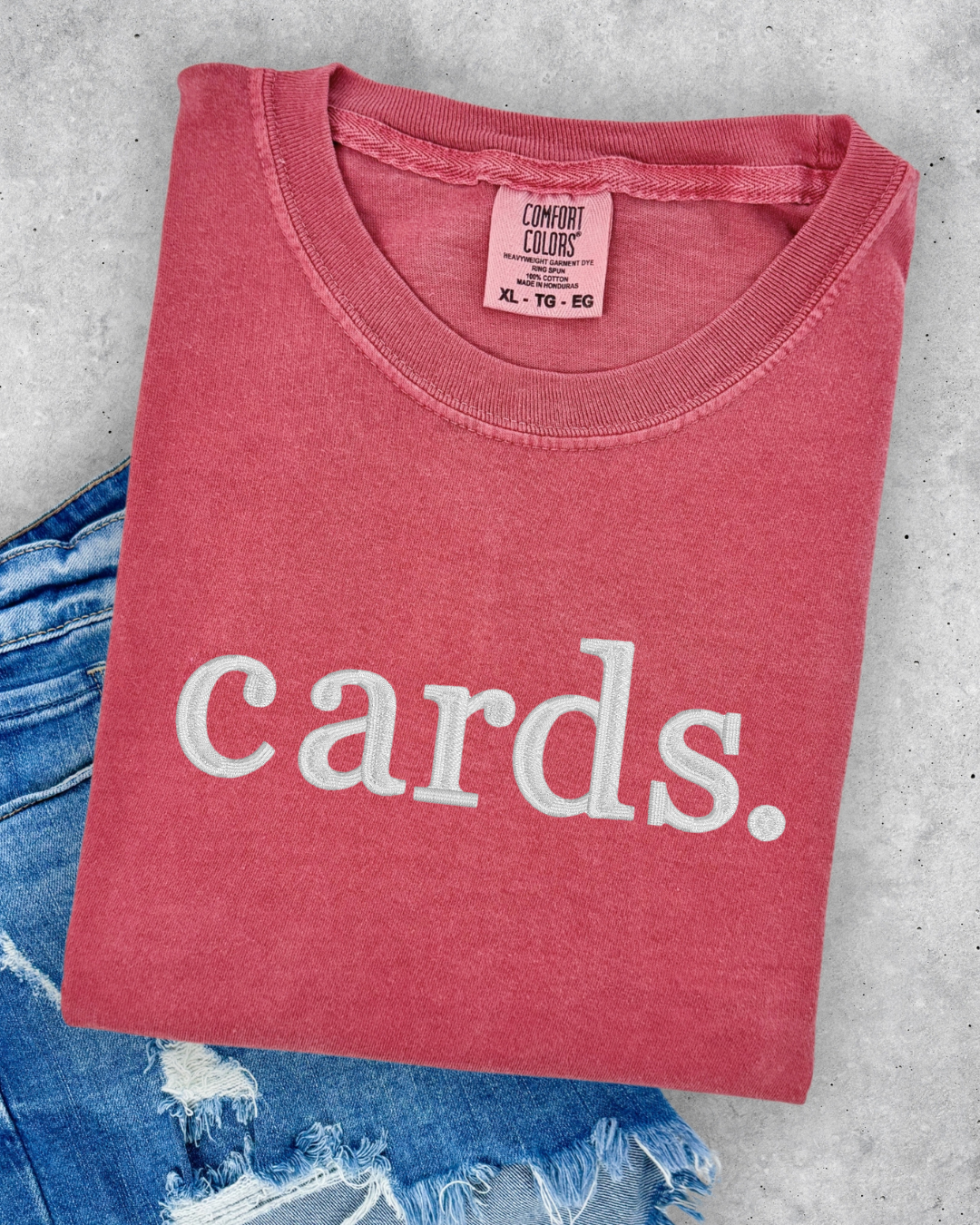 The Rookie Tee | Simple Embroidered | Custom