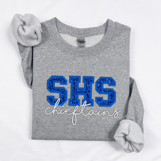 Win Streak Sweatshirt | Glitter Gameday | Embroidered Combo
