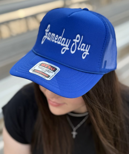 Gameday Slay Embroidered Foam Trucker