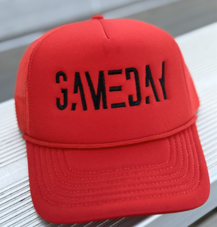 Gameday Stencil Embroidered Trucker Cap