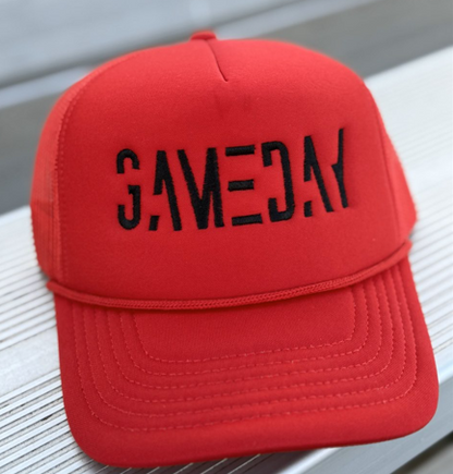 Gameday Stencil Embroidered Trucker Cap