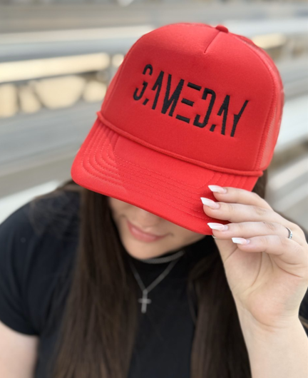 Gameday Stencil Embroidered Trucker Cap